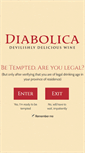 Mobile Screenshot of diabolicawines.com